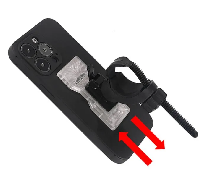 Крепление для телефона на руль GACIRON H07, черный