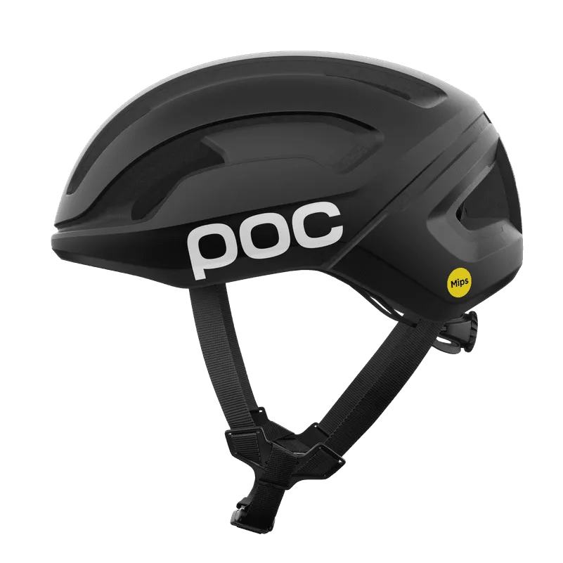 Шлем велосипедный POC Omne Air MIPS Uranium Black Matt/Hydrogen White w. Logo