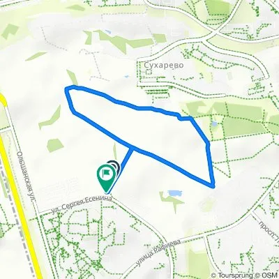 По полю (Малиновка 4 - Сухарево)