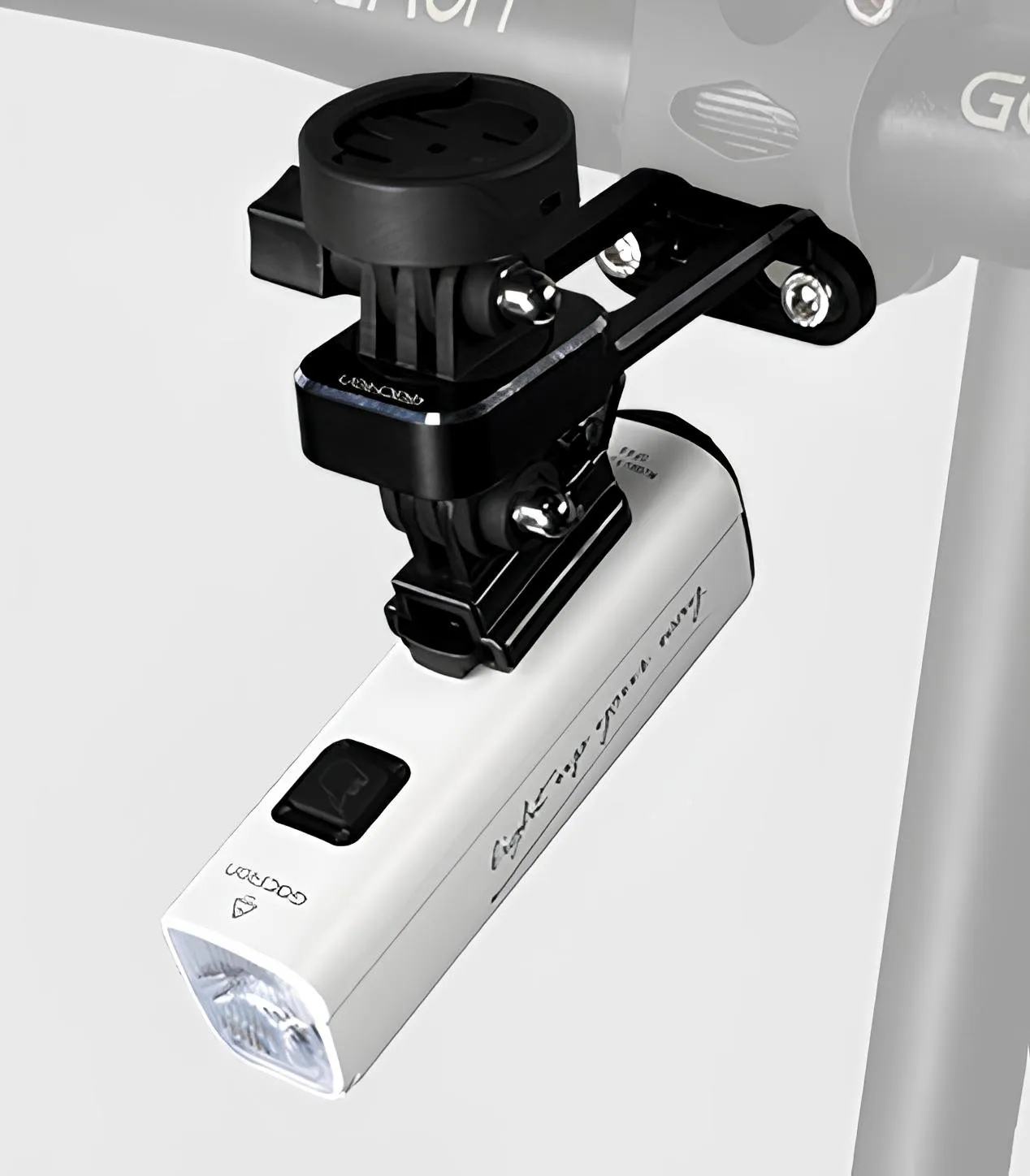 Велосипедный фонарь GACIRON Kiwi-1200, белый