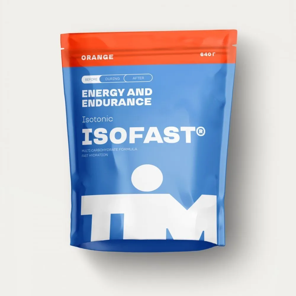 Изотонический напиток ISOFAST TIM, апельсин, 1 шт, 640 гр