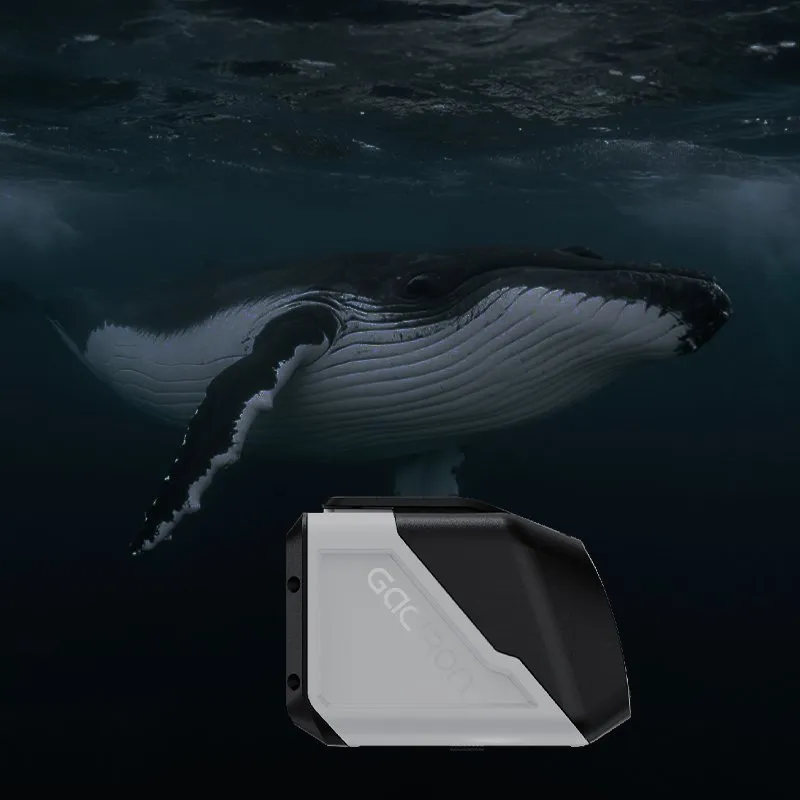 Аэродинамический велосипедный фонарь GACIRON Cetus-1700, белый