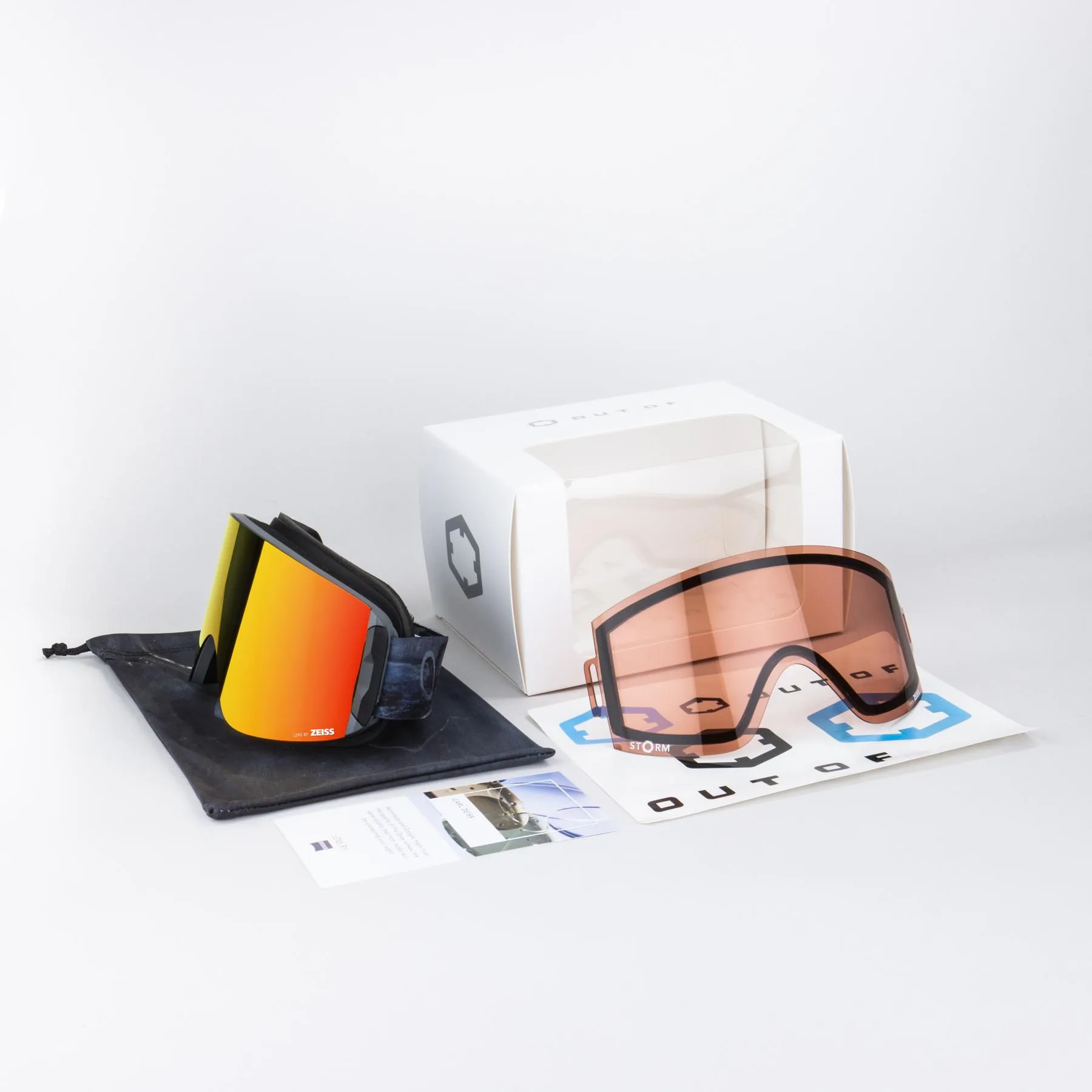 Маска OUT OF Katana Spacey Red MCI Bonus Storm