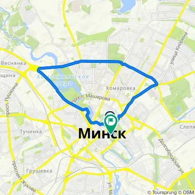 Прогулка по Минску