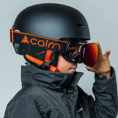 Шлем детский CAIRN DARWIN WHITE SPRAY