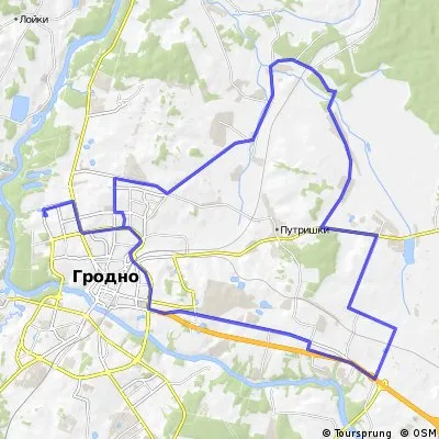 Long bike Tour Hrodna