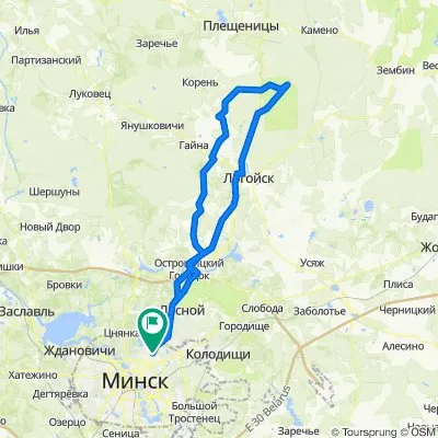 Мінск - Раўбічы - Хатынь - Мінск