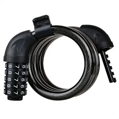 Замок велосипедный ROCKBROS L50115BK