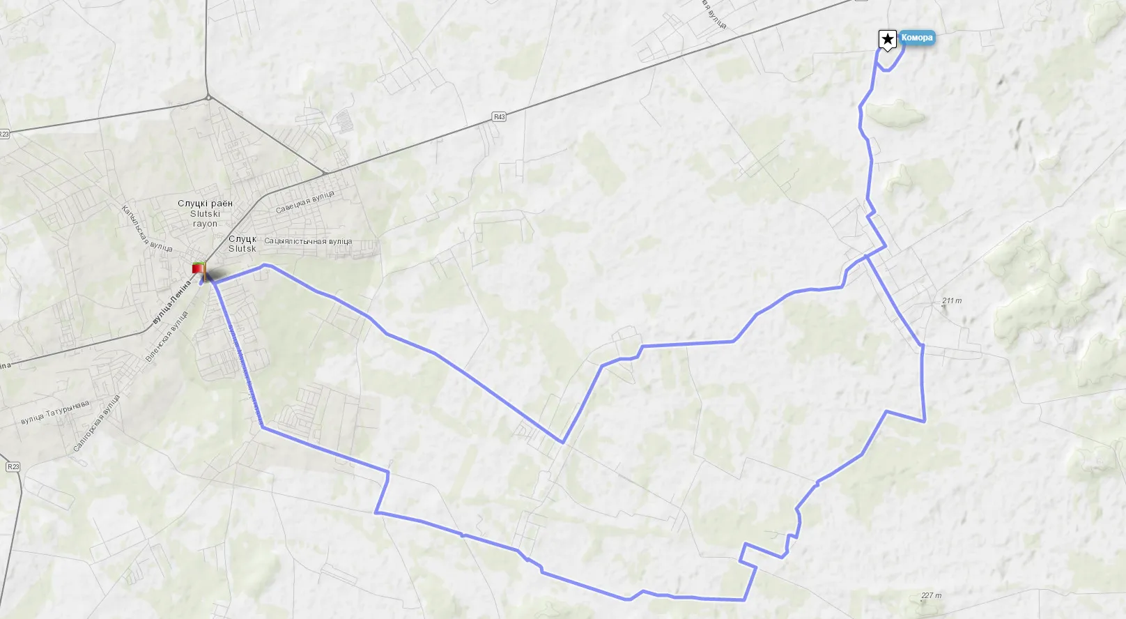 Озеро Комора