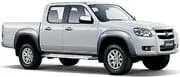 4-дверный Double Cab с 2007 по 2011 на гладкую крышу