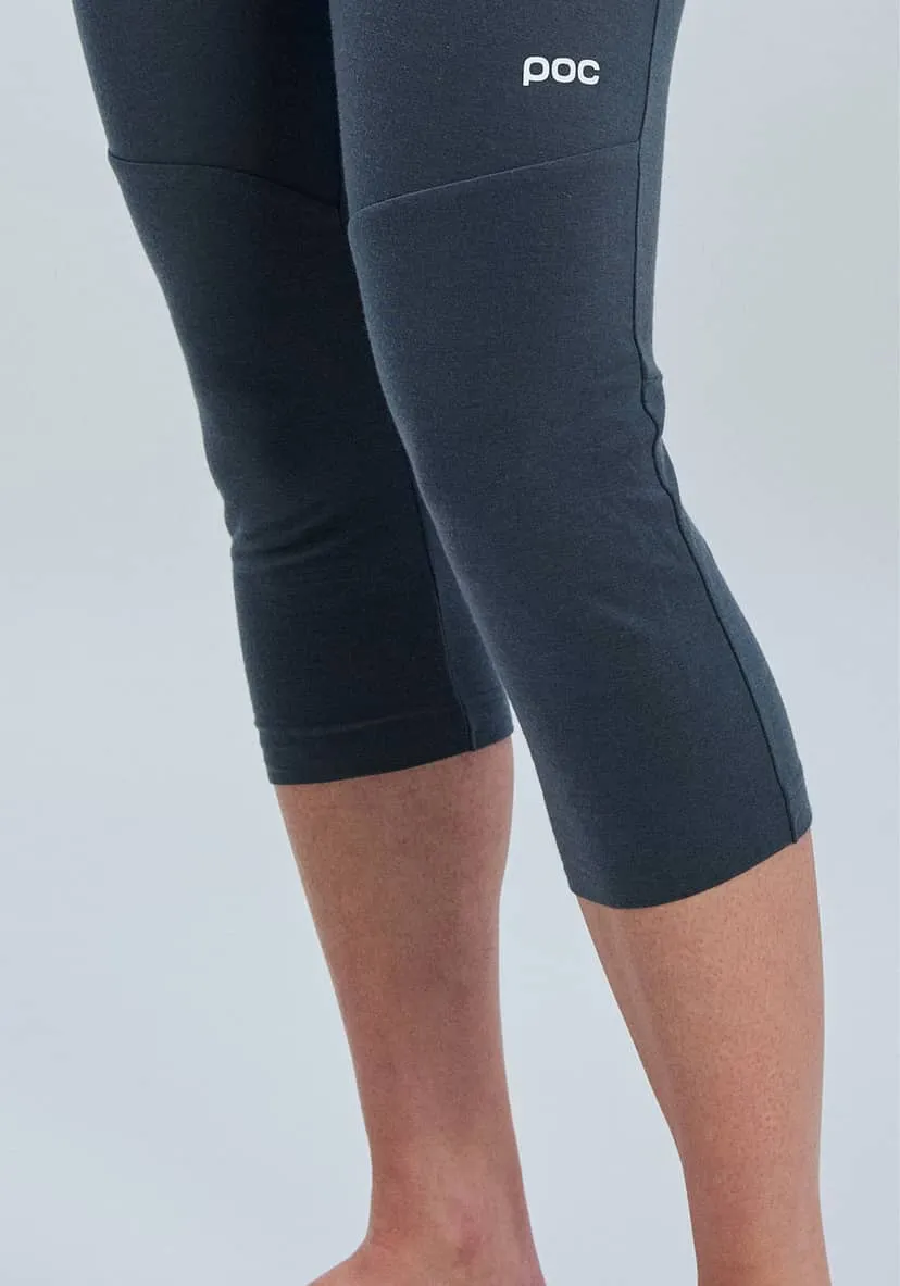 Велосипедные шорты POC Women's Layer Merino 3/4 Tights Sylvanite Grey