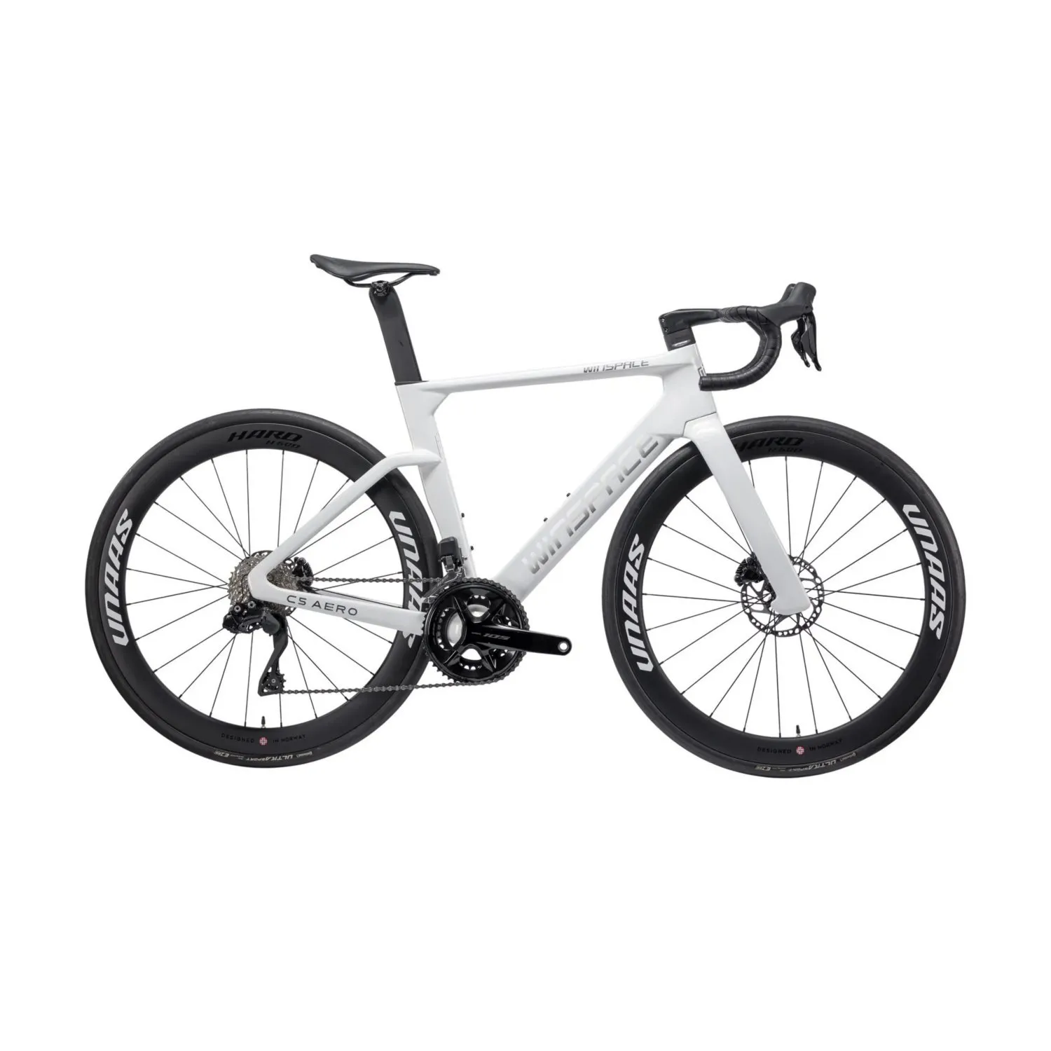 Велосипед Winspace C5 Aero Di2 Chameleon White