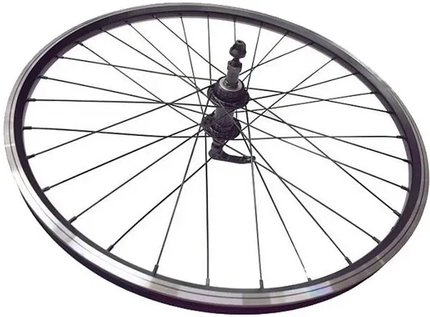 Колесо заднее 27,5 " WZ-201RQR 32 спиц, черный цвет, V - brake двустенный, трещетка