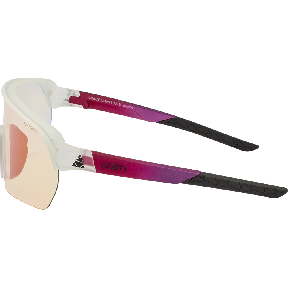 Очки велосипедные CAIRN ROC LIGHT PHOTOCHROMIC NXT® MAT CRYSTAL METALLIC RED	