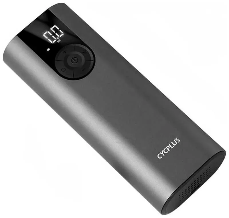 Портативный электрический насос Cycplus A8, 5Вольт, 2600мАч, 150PSI, серебристый
