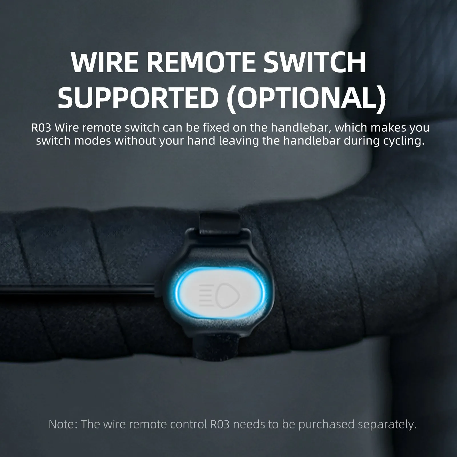 Велосипедный фонарь GACIRON Kiwi-800, черный