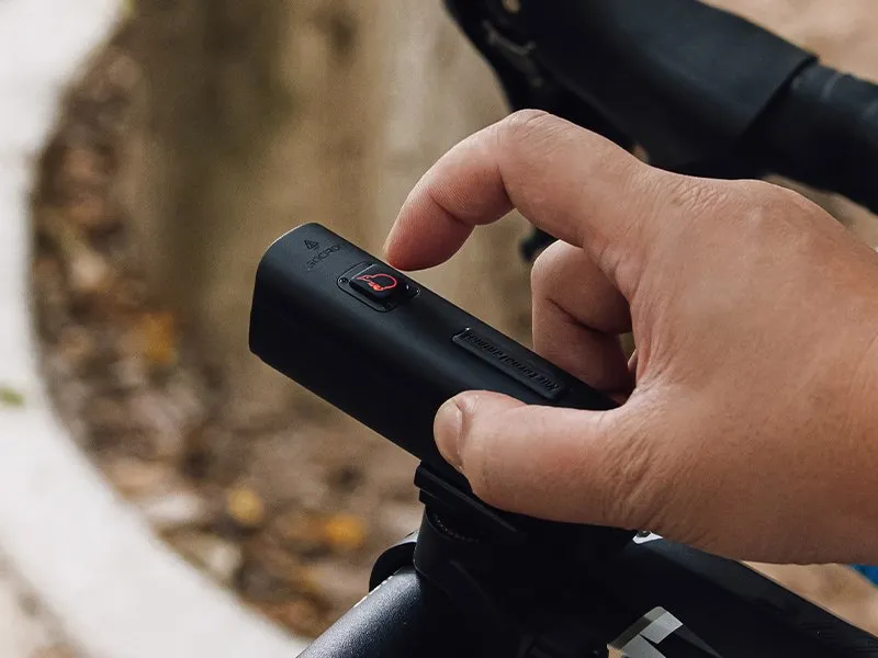 Велосипедный фонарь GACIRON Kiwi-1200, черный