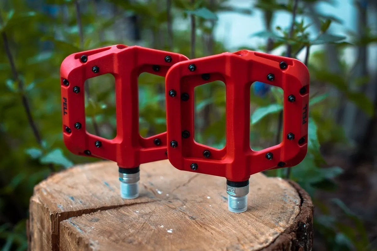 Педали Pell Pedals Dark Red