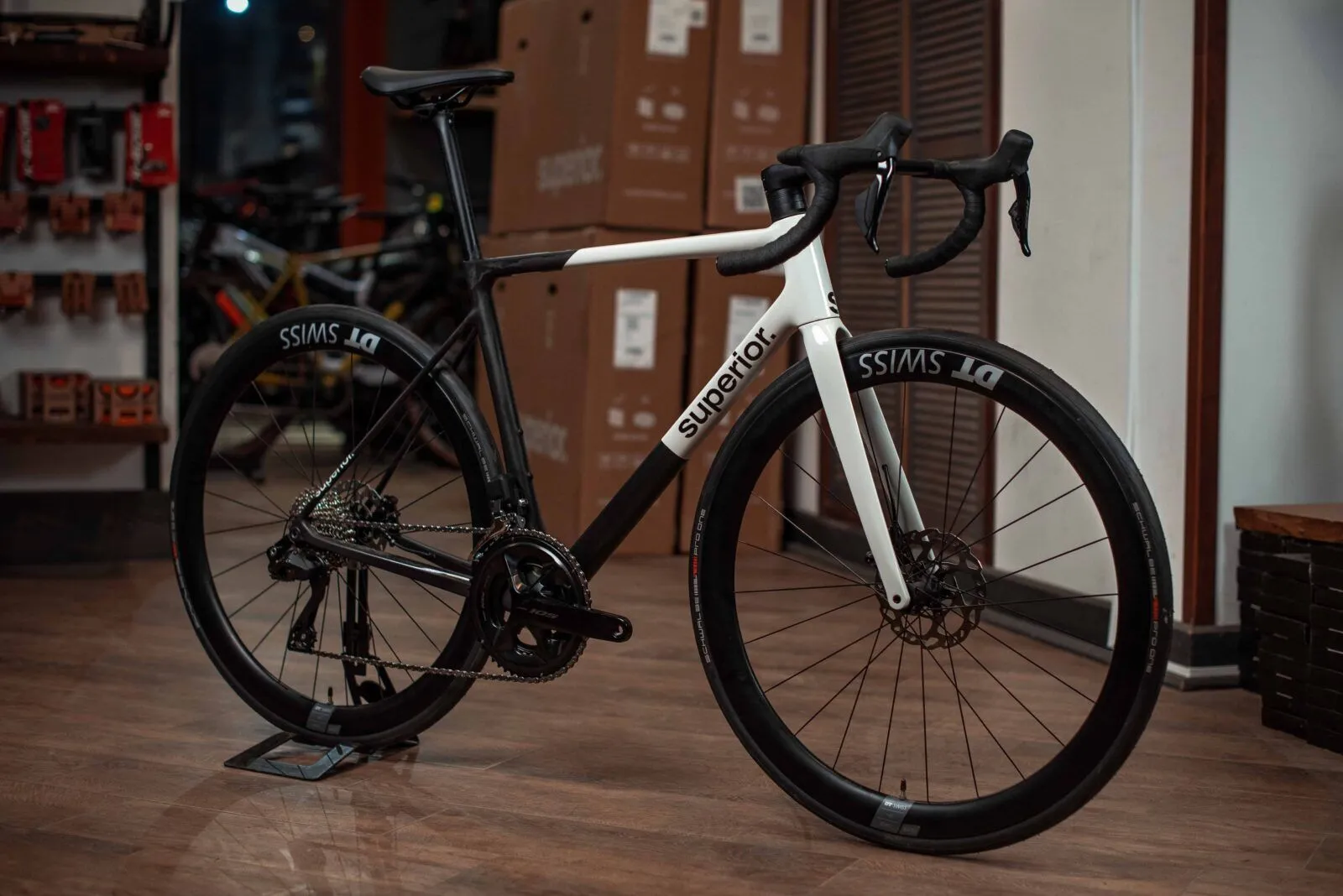 Велосипед Superior RR 9.6 Matte Carbon/White