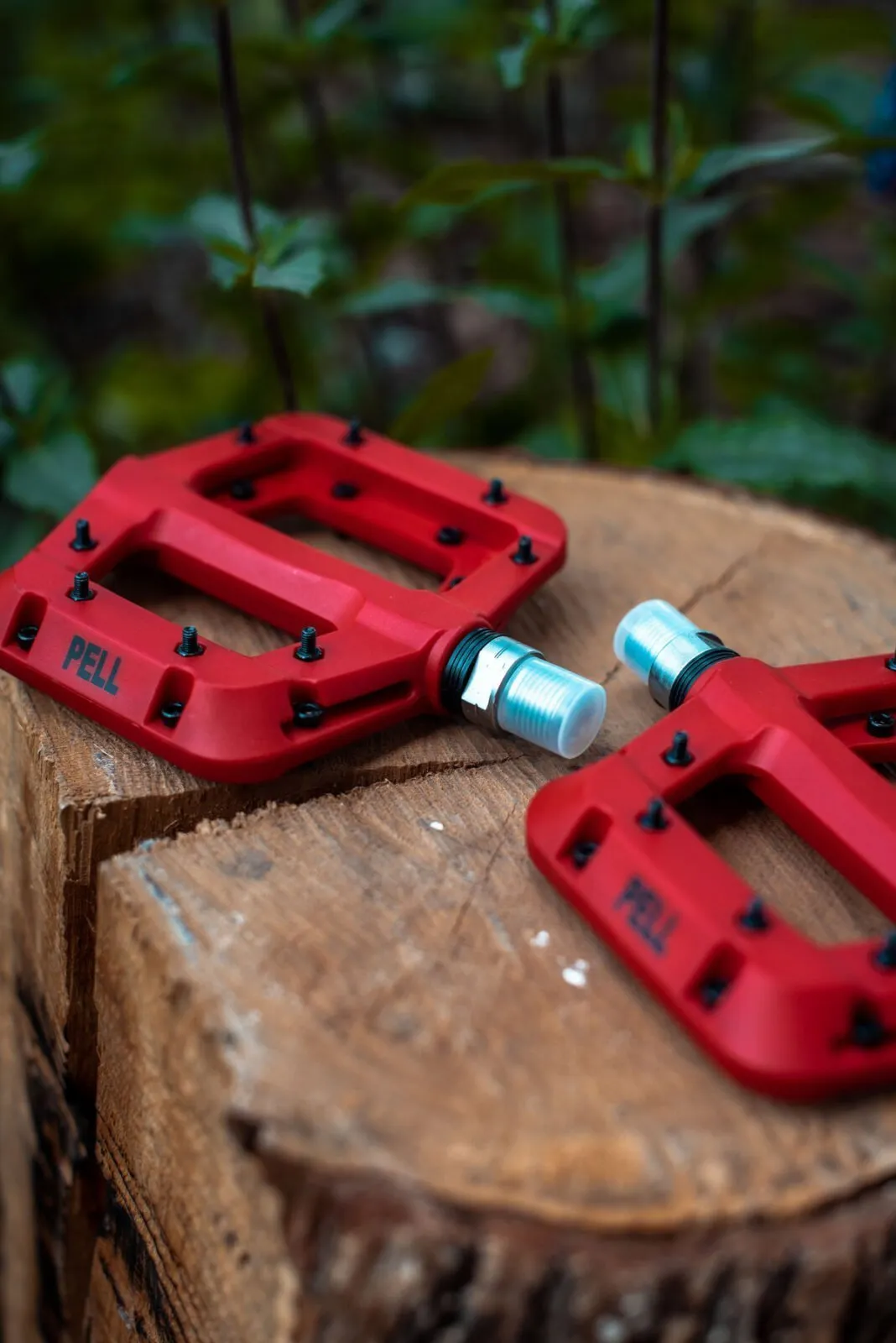 Педали Pell Pedals Dark Red
