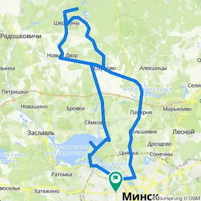 Минск - Заславское водохранилище - Святые источники