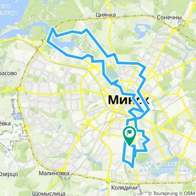 Большая прогулка по Минску