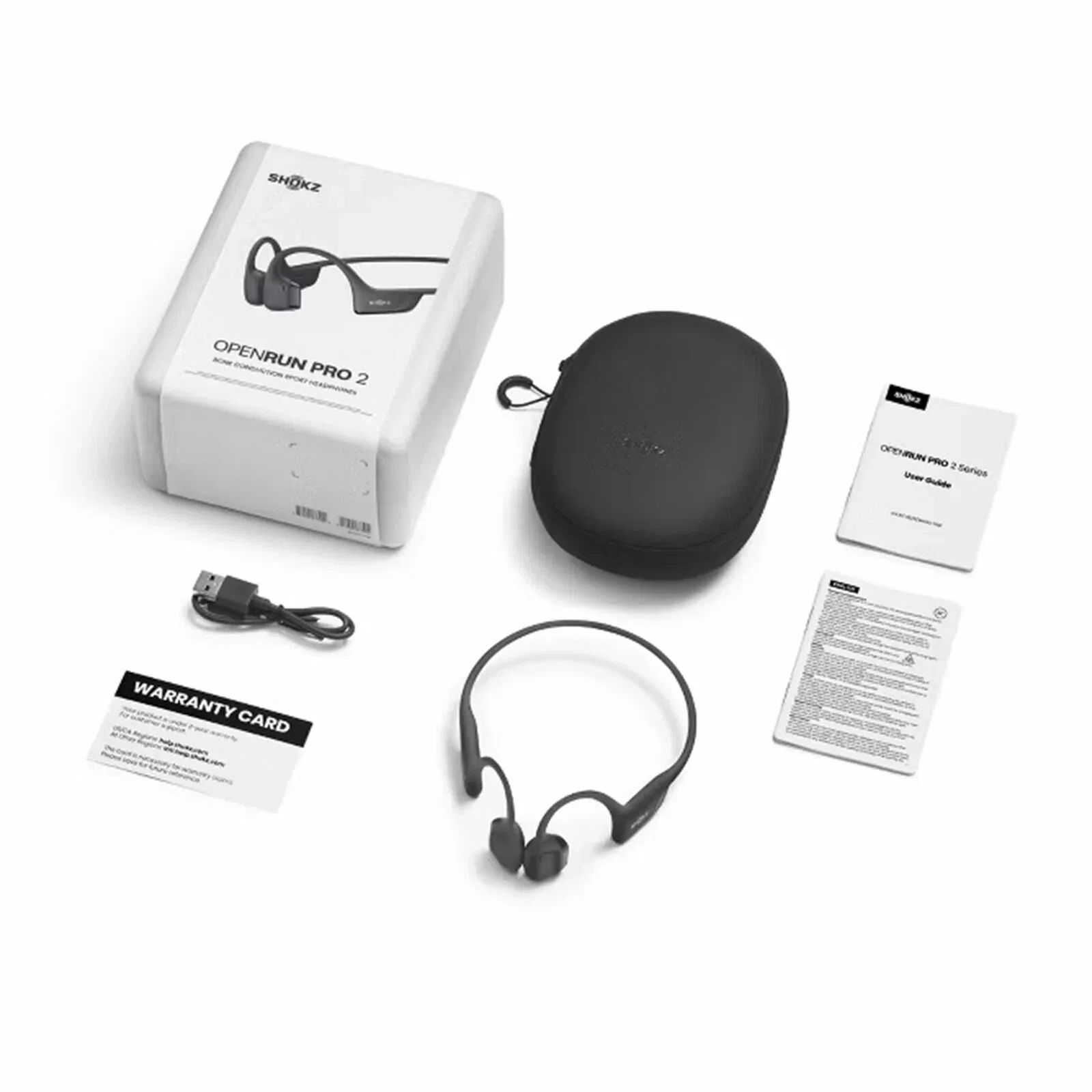 Беспроводные наушники с костной проводимостью SHOKZ OpenRun Pro 2, черный
