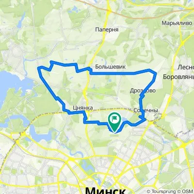 Цнянка - Большевик - Дроздово