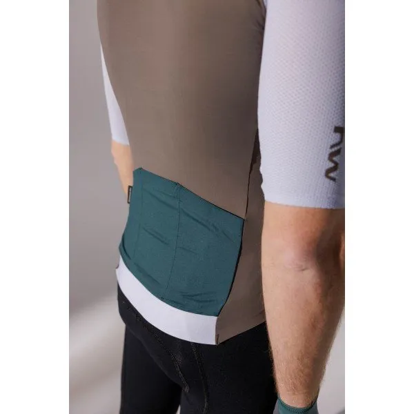 Велосипедная майка NorthWave EXTREME EVO JERSEY Sand/Ice Grey