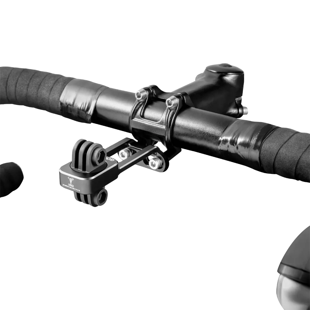 Многофункциональное крепление на руль GACIRON H12 для велофонарей GACIRON, для велокомпьютеров Garmin и камер GoPro, под руль