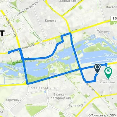 Прогулка по городу Брест (Луцкая - Рынок "ЛАГУНА")