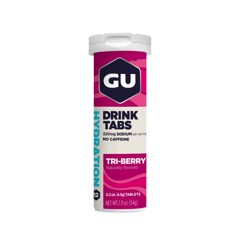 Напиток-изотоник в таблетках GU DRINK TABS Лесные ягоды, 1 туба