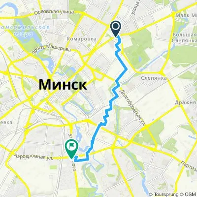 Аэродромная - Комаровка