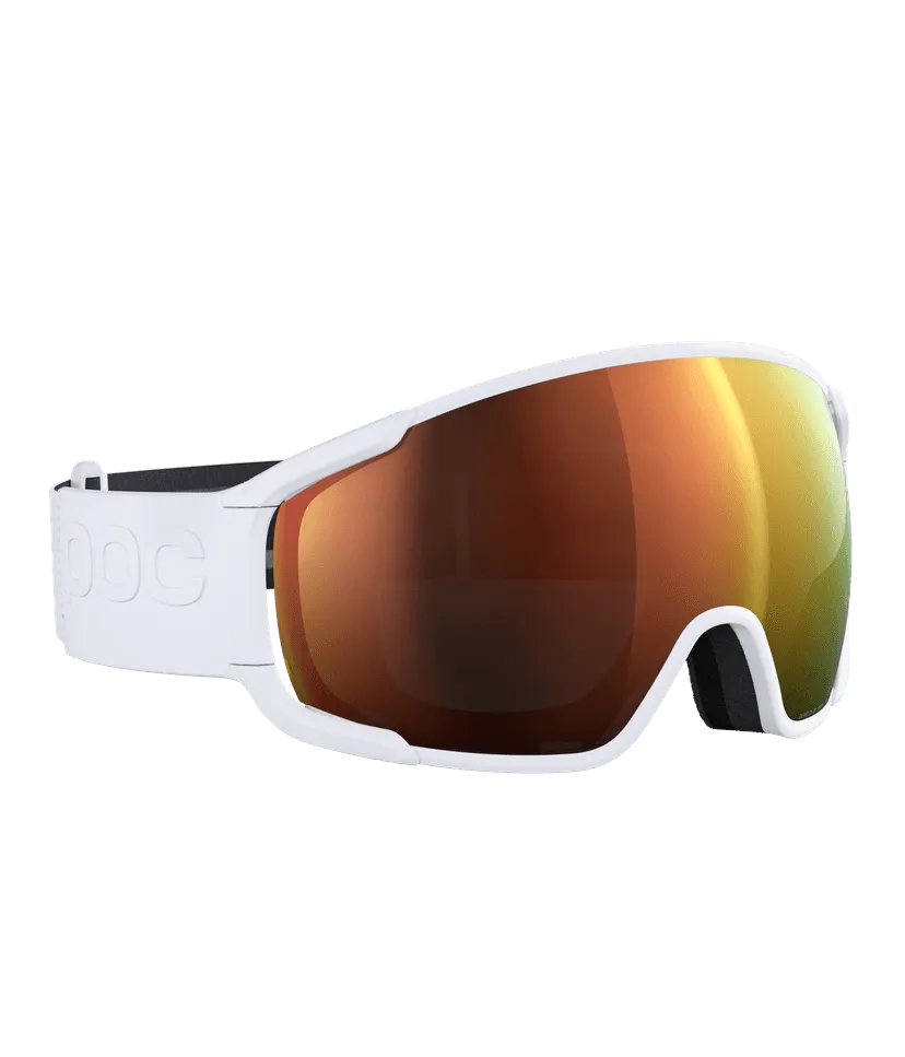 Горнолыжная маска POC Zonula Hydrogen White/Partly Sunny Orange