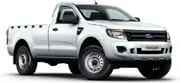 2-дверный Single Cab с 2012  на гладкую крышу
