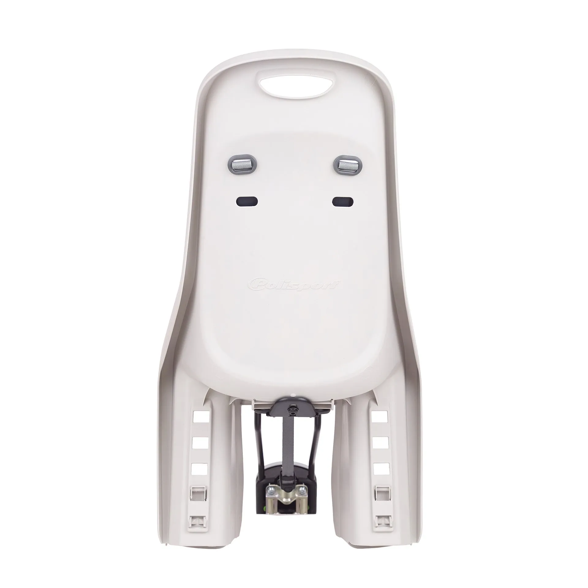 Кресло для перевозки детей на велосипеде Polisport Bubbly Maxi+ 29 (белое)