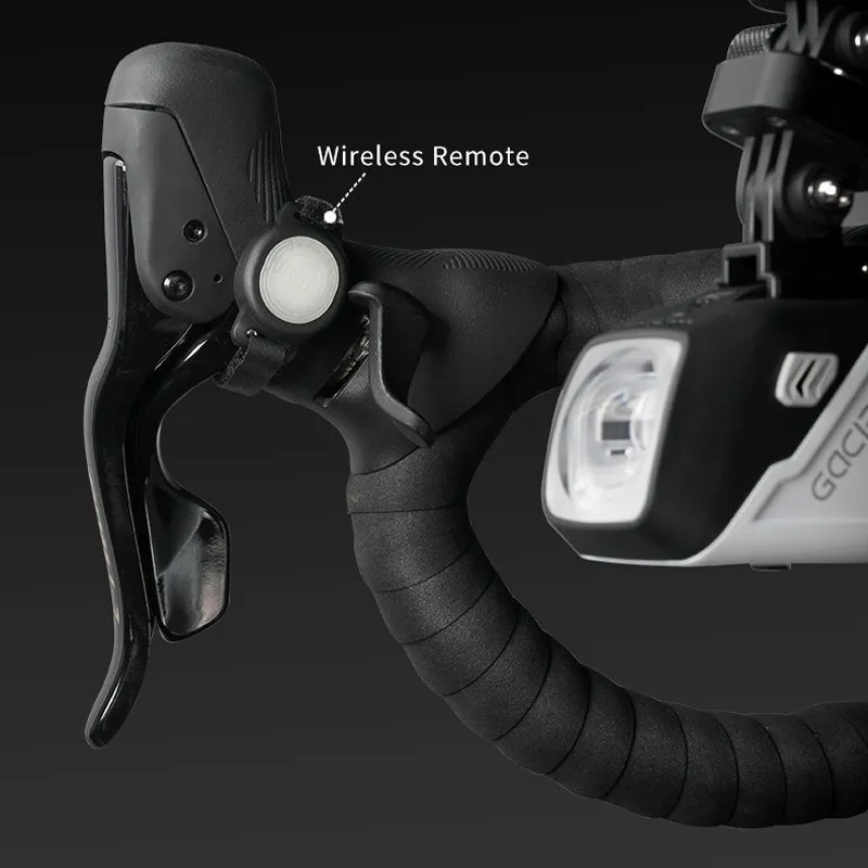 Аэродинамический велосипедный фонарь GACIRON Cetus-1700, белый