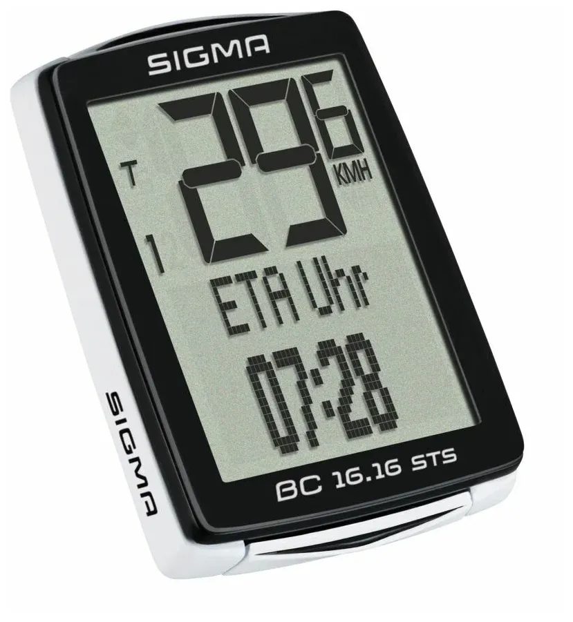 Велокомпьютер Sigma Sport BC 16.16 STS CAD