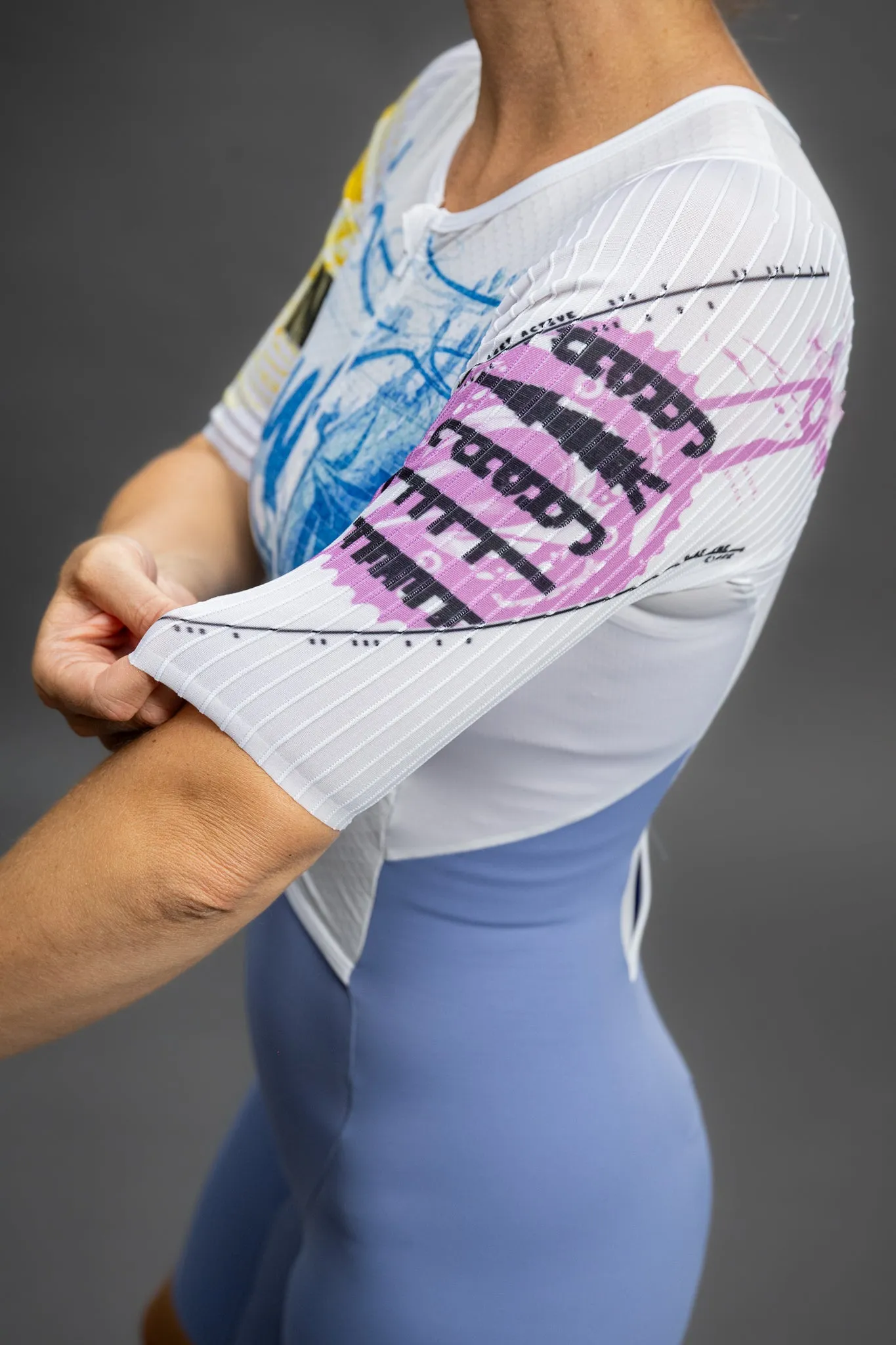 Трисьют женский QUEST TriColor Premium Triathlon Suit