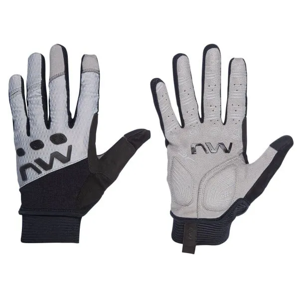 Велосипедные перчатки NorthWave Spider Glove Grey/Black