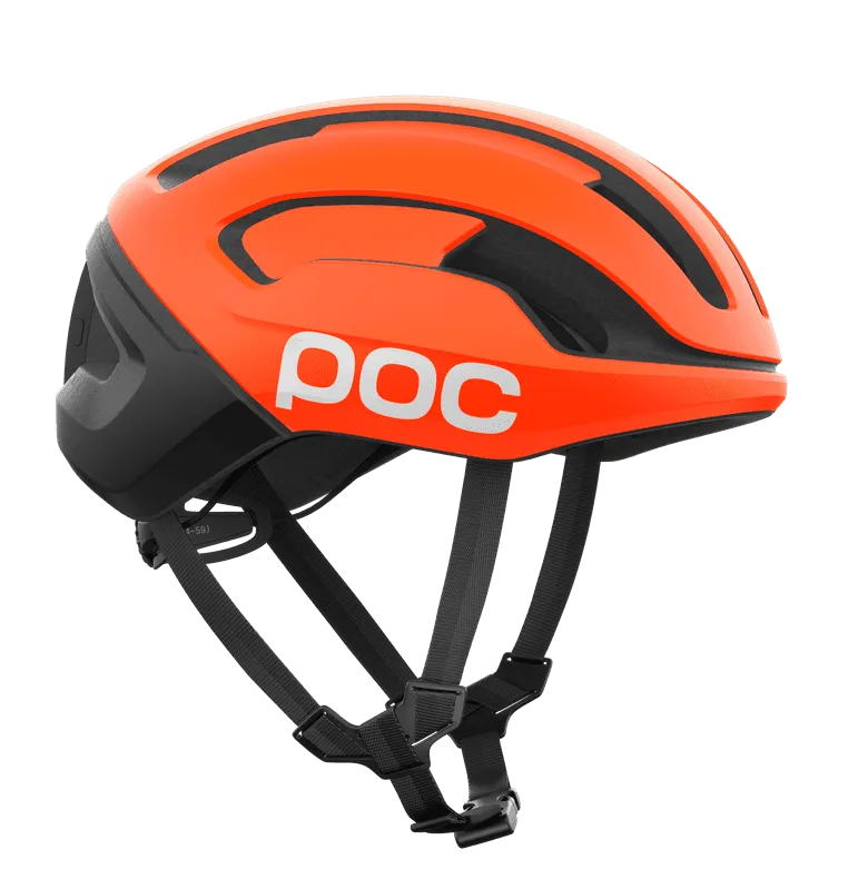 Шлем велосипедный POC Omne Beacon MIPS Fluorescent Orange Matt/Uranium Black Matt