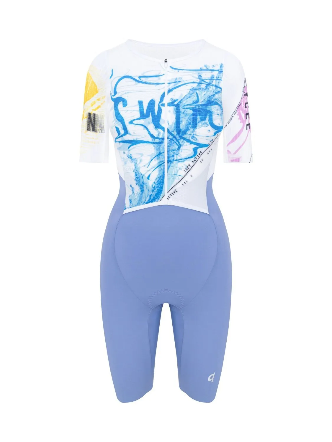 Трисьют женский QUEST TriColor Premium Triathlon Suit