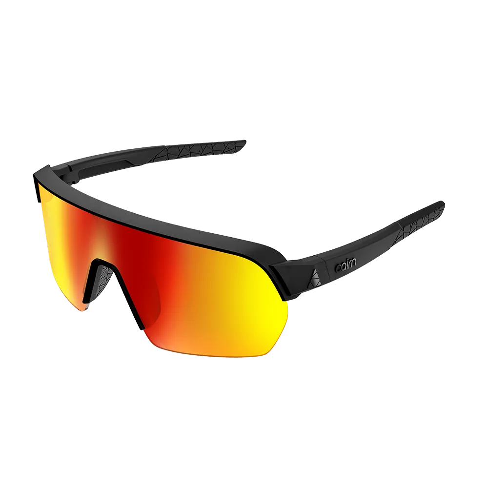 Очки велосипедные CAIRN ROC LIGHT MAT BLACK RED