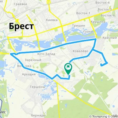 Южный-Гребной канал-Южный