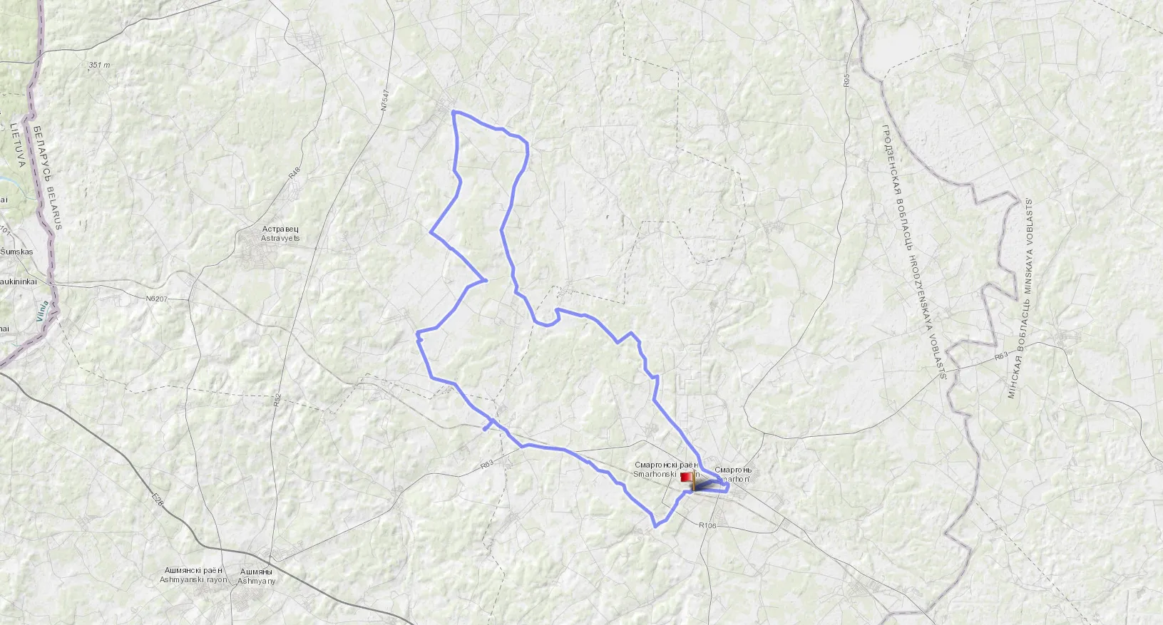 Велосипедный тур Сморгонь