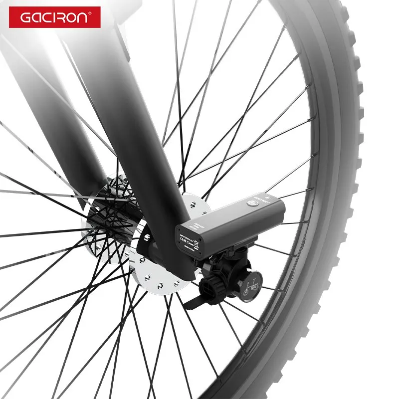 Крепление для фонаря на колесо GACIRON H23, черный