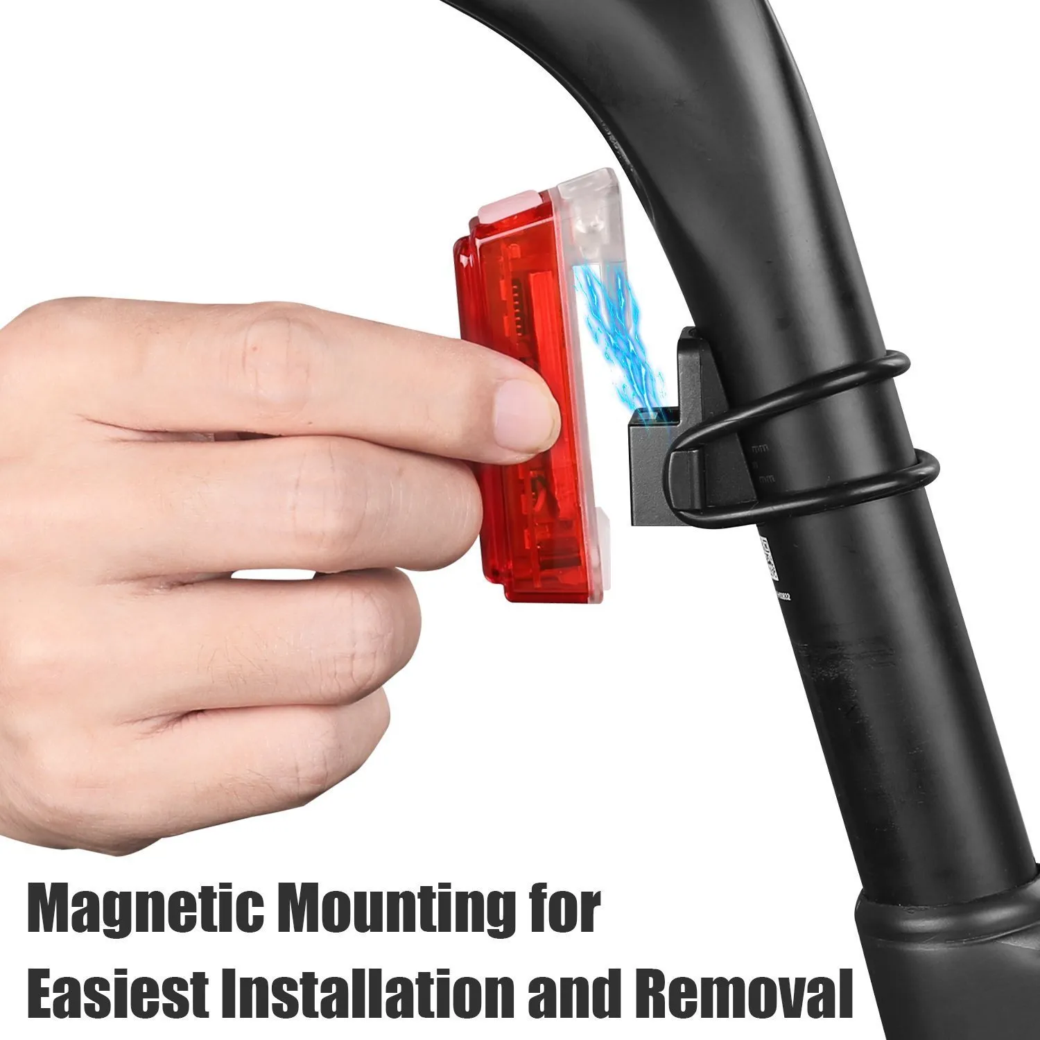 Задний велосипедный фонарь GACIRON W16C, красный