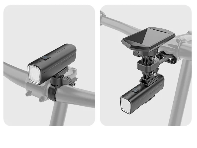 Велосипедный фонарь GACIRON Kiwi-1200, черный