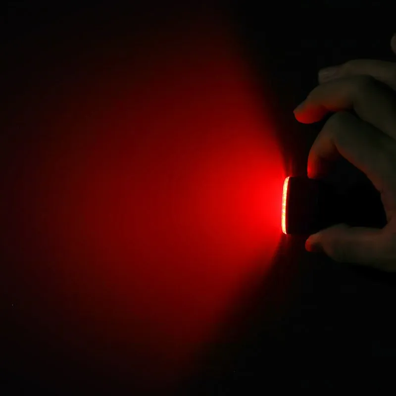 Задний велосипедный фонарь GACIRON Loop-100 с датчиком торможения, черный