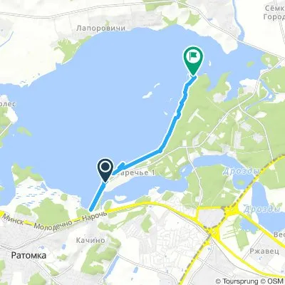 Минское море (Заречье - вдоль моря)